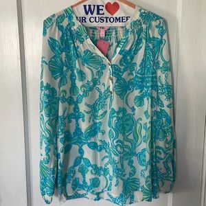 NWT Lilly Pulitzer Elsa Top